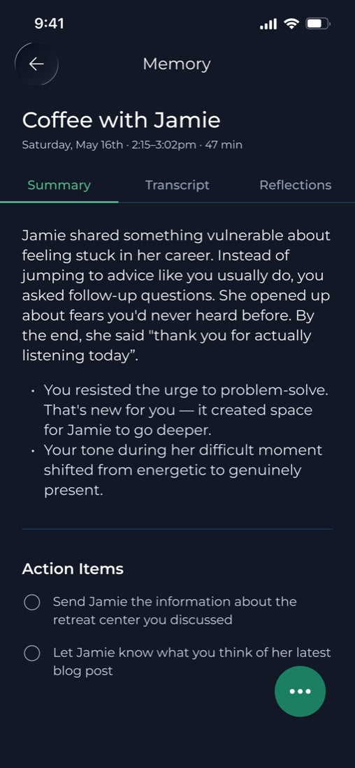 Above app memory